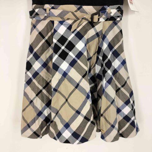 ブルーレーベルクレストブリッジ BLUE LABEL CRESTBRIDGE ニットドッキングワンピース レディース 38