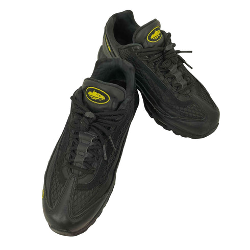 ナイキ NIKE Corteiz Air Max 95 Black and Tour Yellow コーテイズ エアマックス 95 ブラック アンド ツアーイエロー スニーカー メンズ JPN:26