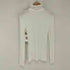スリードッツ three dots Rib jersey l/s turtle top レディース S