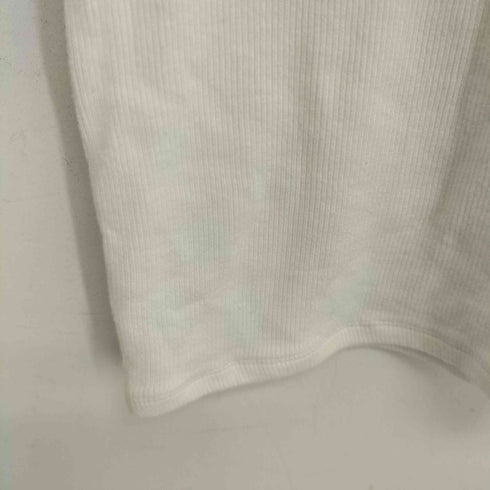 スリードッツ three dots Rib jersey l/s turtle top レディース S