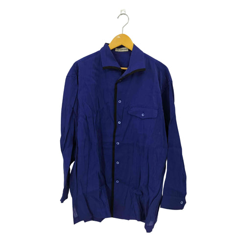 イッセイミヤケメン ISSEY MIYAKE MEN 96AW 銀タグ レーヨンナイロン 開襟 オープンカラー パジャマシャツ メンズ JPN:L