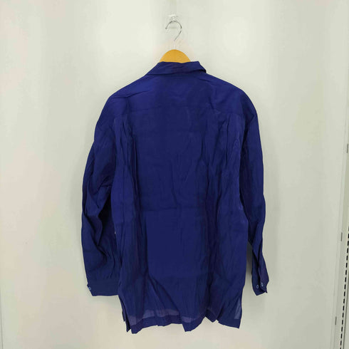 イッセイミヤケメン ISSEY MIYAKE MEN 96AW 銀タグ レーヨンナイロン 開襟 オープンカラー パジャマシャツ メンズ JPN:L