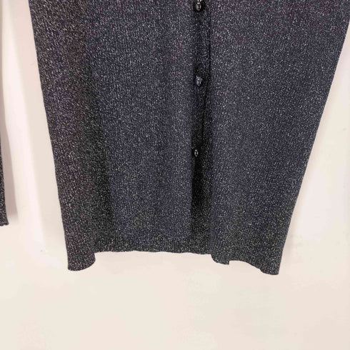 マックスマーラ MAX MARA ラメ ニットカーディガン レディース