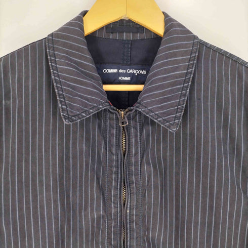 コムデギャルソンオム COMME des GARCONS HOMME 08SS AD2007 ストライプ Dポケ スウィングトップ メンズ JPN:M