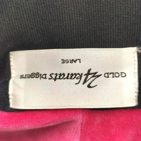 トゥエンティーフォーカラッツ 24karats ベロアパーカー ジャージセットアップ メンズ L