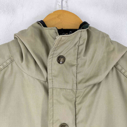 エディーバウアー Eddie Bauer 80S USA製 黒タグ 裏地チェックマウンテンジャケット メンズ import:XS