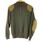 PEREGRINE ハーフジップショルダーエルボーパッチコマンドセーター メンズ import:L