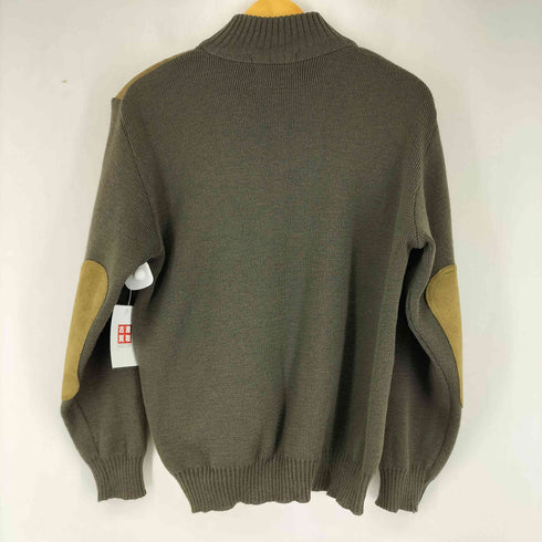 PEREGRINE ハーフジップショルダーエルボーパッチコマンドセーター メンズ import:L