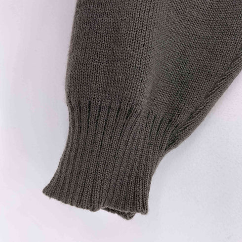 PEREGRINE ハーフジップショルダーエルボーパッチコマンドセーター メンズ import:L