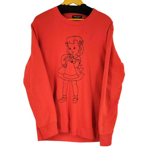 アンダーカバー UNDER COVER JUN TAKAHASHI 20SS MAD ARCHIVES BRAINWASH GIRL プリント長袖スウェットトップス メンズ JPN:3