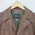 GENUINE LEATHER USA製 レザーカーコート メンズ US:40