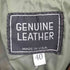 GENUINE LEATHER USA製 レザーカーコート メンズ US:40