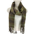 マドモアゼルノンノン mademoiselle NON NON PURE CASHMERE カシミヤチェックマフラー レディース