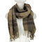 マドモアゼルノンノン mademoiselle NON NON PURE CASHMERE カシミヤチェックマフラー レディース