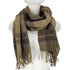 マドモアゼルノンノン mademoiselle NON NON PURE CASHMERE カシミヤチェックマフラー レディース