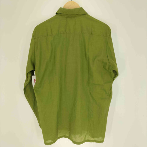 ペニーズタウンクラフト PENNEYS TOWNCRAFT 60-70s デカ襟 襟芯 両ポケ L/S シャツ メンズ import:M