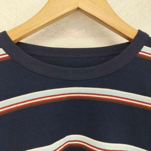 ジェーンスミス JANE SMITH COTTON MULTI BORDER LONG SLEEVE T-SHIRT レディース JPN:38