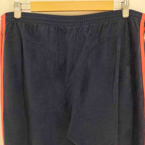 アディダスオリジナルス adidas Originals スリーストライプス トレフォイル ロゴ プリント 裾ジップ ベロア トラックパンツ ジャージ メンズ