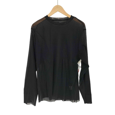 ジェーンスミス JANE SMITH NYLON SHEER NET LONG SLEEVE T-SHIRT レディース