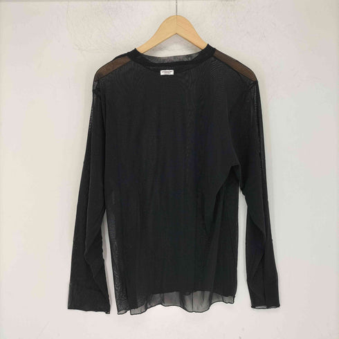 ジェーンスミス JANE SMITH NYLON SHEER NET LONG SLEEVE T-SHIRT レディース