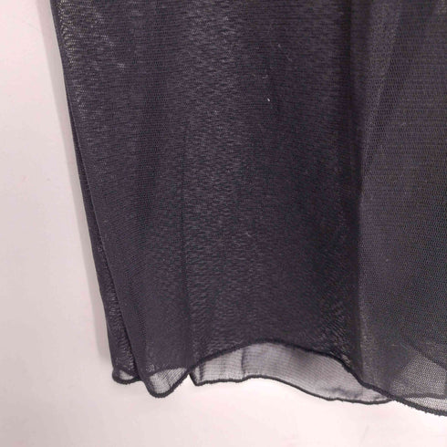 ジェーンスミス JANE SMITH NYLON SHEER NET LONG SLEEVE T-SHIRT レディース