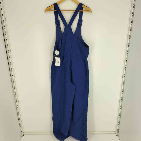 アディダス adidas 70-80S トレフォイル ロゴ刺繍 裏地パイル地 センターダブルジップ トラック スーツ オーバーオール メンズ 52