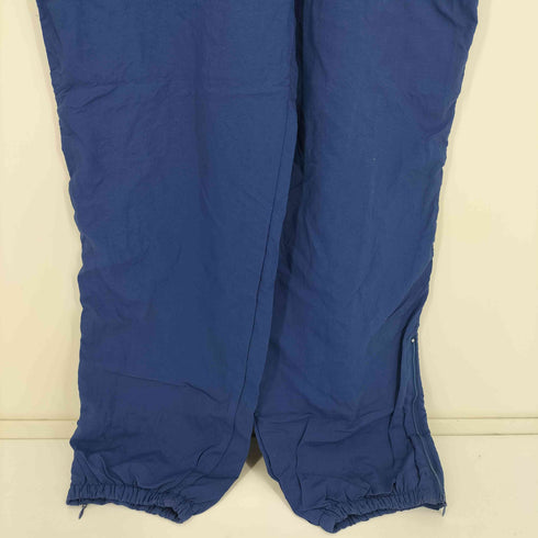 アディダス adidas 70-80S トレフォイル ロゴ刺繍 裏地パイル地 センターダブルジップ トラック スーツ オーバーオール メンズ 52