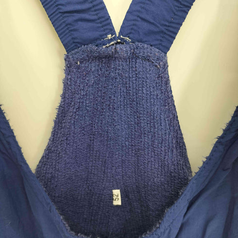 アディダス adidas 70-80S トレフォイル ロゴ刺繍 裏地パイル地 センターダブルジップ トラック スーツ オーバーオール メンズ 52