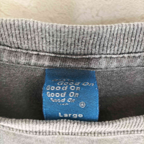 グッドオン good on ピグメント加工 クルーネックTシャツ メンズ import:L