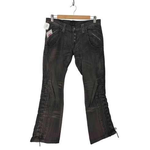 トルネードマート TORNADO MART archive selection レースアップデニムパンツ Y2K メンズ JPN:L