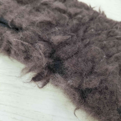 ELMER BY SWANY ロゴパッチ ボア 切替 手袋 メンズ JPN:S