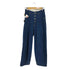 エムエムシックスメゾンマルジェラ MM6 Maison Margiela 22AW ボタンフライ キャロットジーンズ レディース 36