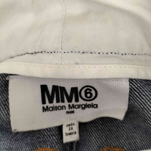 エムエムシックスメゾンマルジェラ MM6 Maison Margiela 22AW ボタンフライ キャロットジーンズ レディース 36