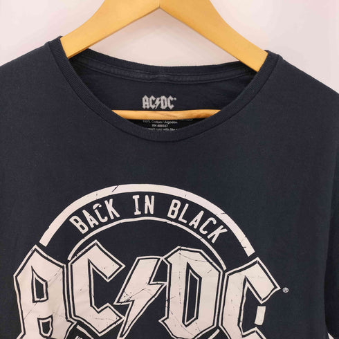 バンド ツアーロゴ プリント クルーネックTシャツ メンズ import:L