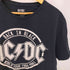 バンド ツアーロゴ プリント クルーネックTシャツ メンズ import:L