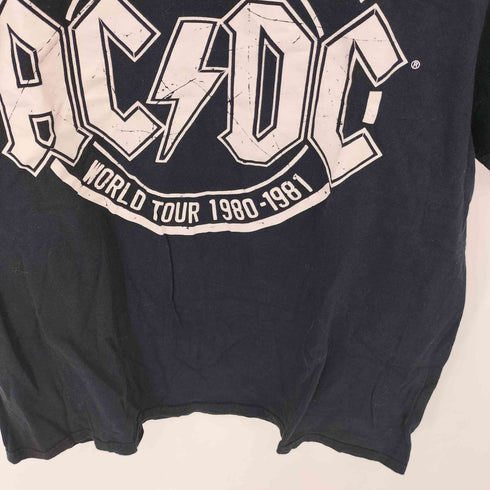 バンド ツアーロゴ プリント クルーネックTシャツ メンズ import:L