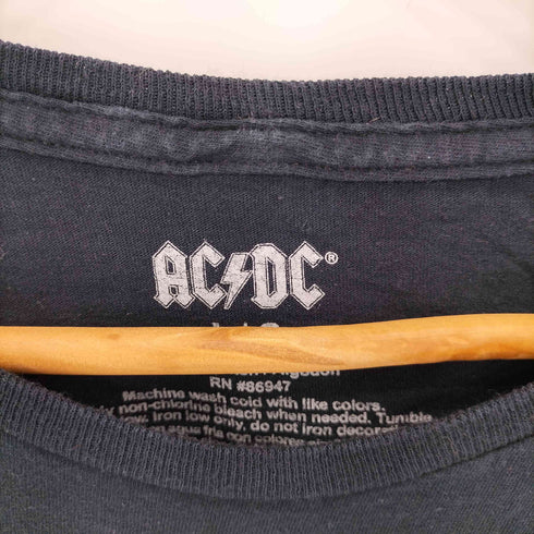 バンド ツアーロゴ プリント クルーネックTシャツ メンズ import:L