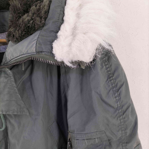 ユーエスアーミー U.S. ARMY PARKA EXTREME COLDWEATHER TYPE N-3B WITH SYNTHETIC FUR ON HOOD メンズ import:L