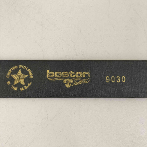 BOSTON LEATHER 80S レザーベルト メンズ