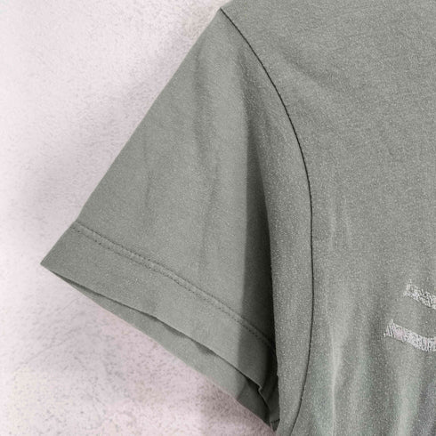 ビームス BEAMS U.S.NAVAL ACADEMY フロントプリントクルーネックTシャツ Y2K レディース S