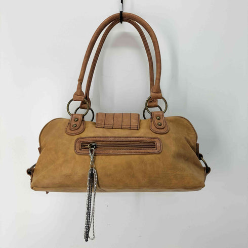 Y2K フェイクレザー ショルダーバッグ レディース