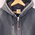 カーハート Carhartt 00S USA製 アクティブジャケット 襤褸 フェード メンズ import:XL