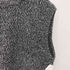 ザラ ZARA オーバーサイズ ツイストヤーンニットベスト レディース import:S