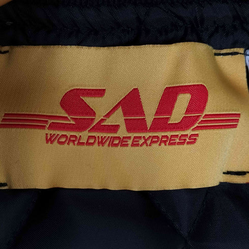 サルーテ SALUTE SAD EXPRESS ワッペン 刺繍 スタジャン メンズ import:L