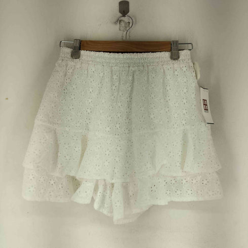 mline カットワークティアードミニスカートパンツ レディース 1