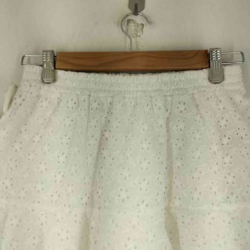 mline カットワークティアードミニスカートパンツ レディース 1