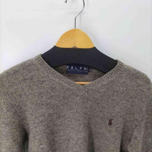 ラルフローレン RALPH LAUREN ポニー刺繍 Vネックニット レディース 15