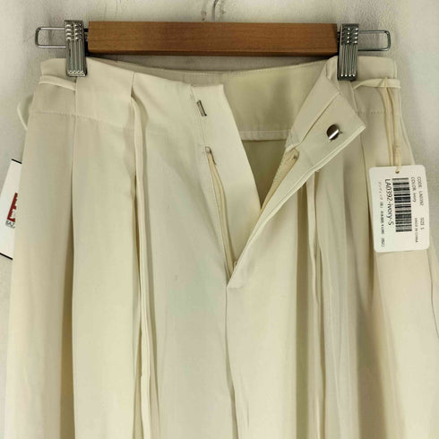 LAULEN double tuck belted wide pants レディース JPN:S