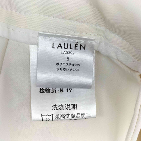 LAULEN double tuck belted wide pants レディース JPN:S