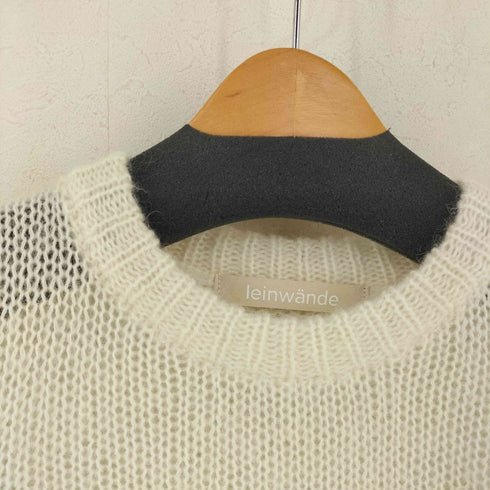 ラインヴァンド LEINWANDE Open Cable Sweater レディース FREE